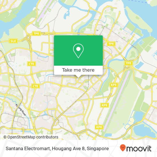 Santana Electromart, Hougang Ave 8地图