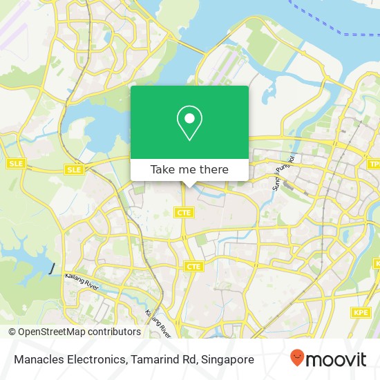 Manacles Electronics, Tamarind Rd map
