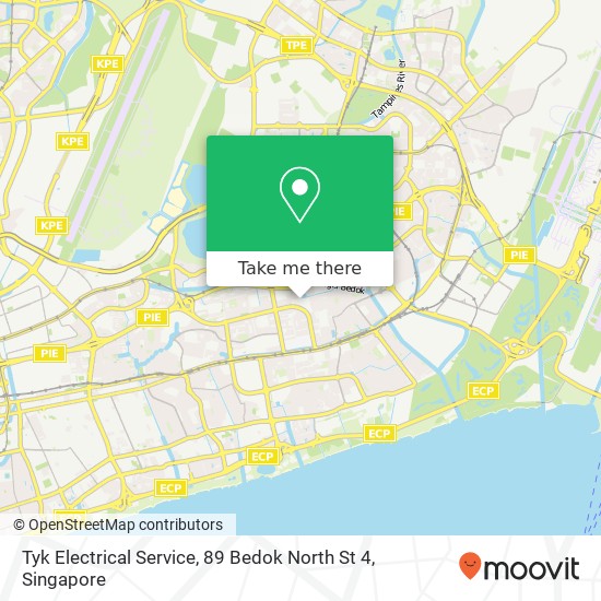Tyk Electrical Service, 89 Bedok North St 4 map