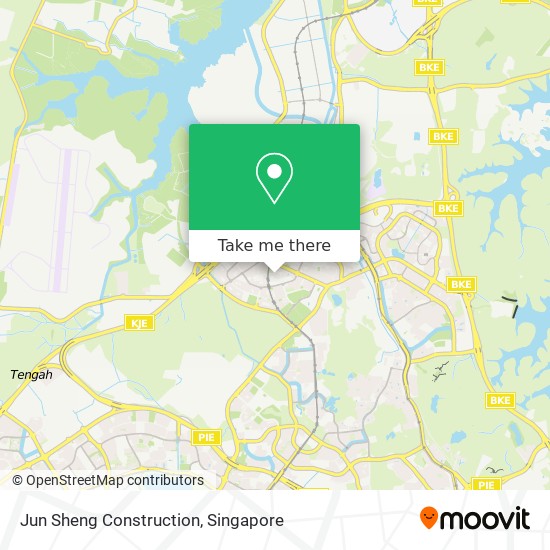 Jun Sheng Construction map