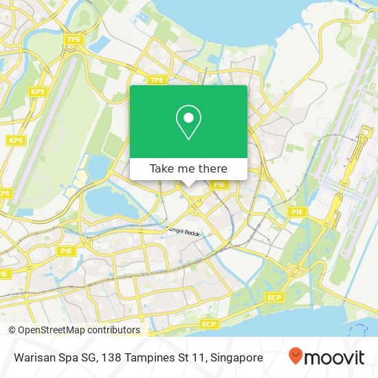 Warisan Spa SG, 138 Tampines St 11 map