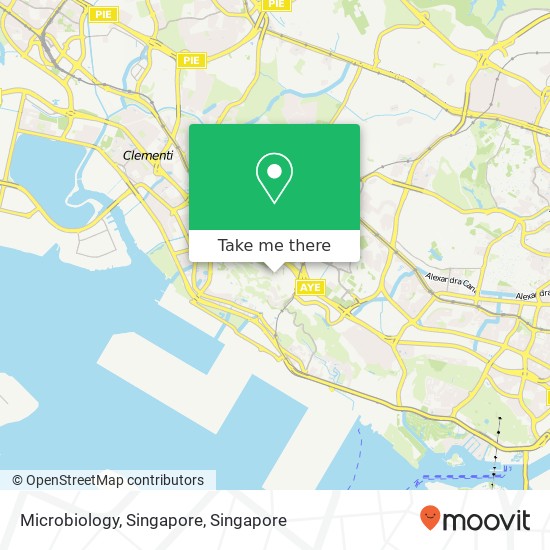 Microbiology, Singapore map
