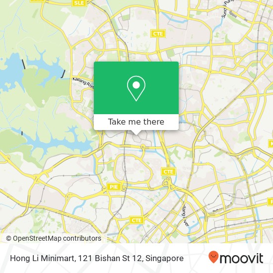 Hong Li Minimart, 121 Bishan St 12 map