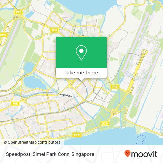 Speedpost, Simei Park Conn map