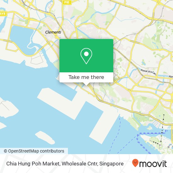 Chia Hung Poh Market, Wholesale Cntr map