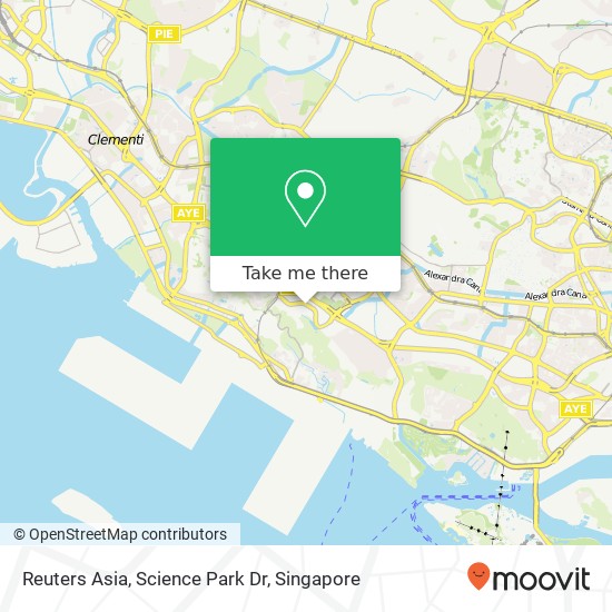 Reuters Asia, Science Park Dr地图