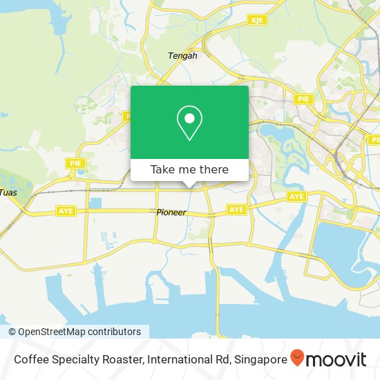 Coffee Specialty Roaster, International Rd map