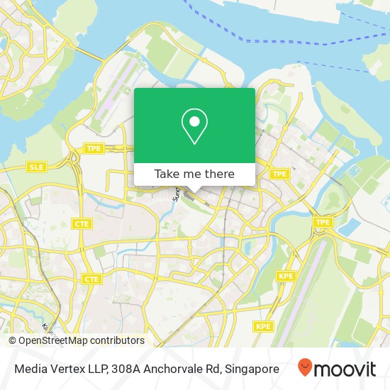 Media Vertex LLP, 308A Anchorvale Rd地图