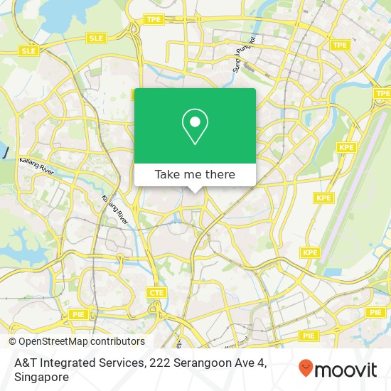 A&T Integrated Services, 222 Serangoon Ave 4地图