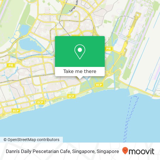 Dann's Daily Pescetarian Cafe, Singapore地图
