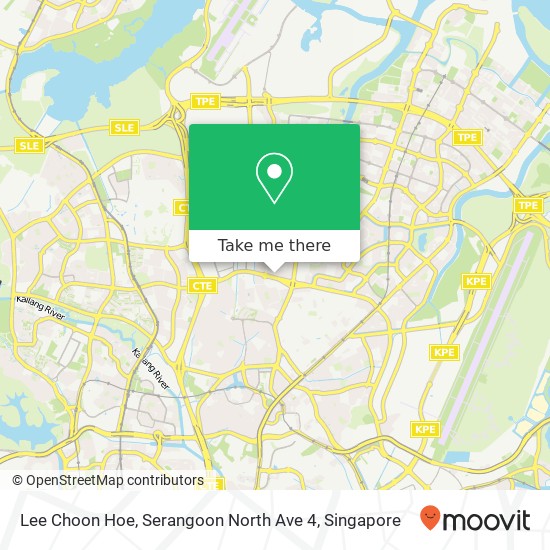 Lee Choon Hoe, Serangoon North Ave 4地图