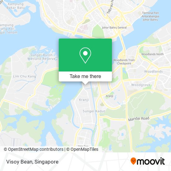 Visoy Bean map