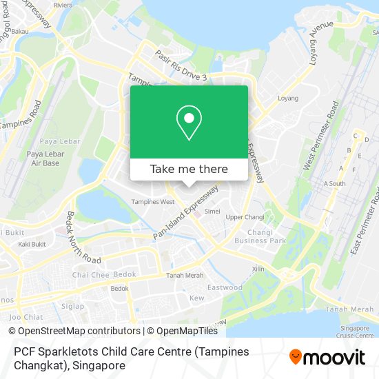 PCF Sparkletots Child Care Centre (Tampines Changkat) map