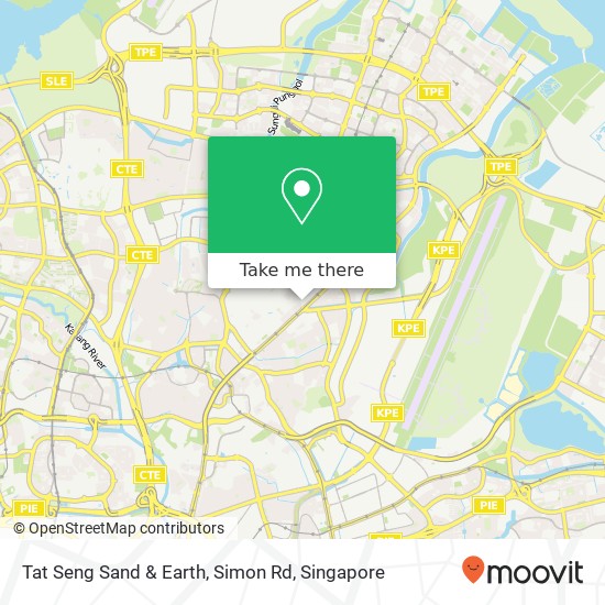 Tat Seng Sand & Earth, Simon Rd map