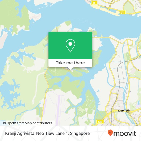 Kranji Agrivista, Neo Tiew Lane 1 map