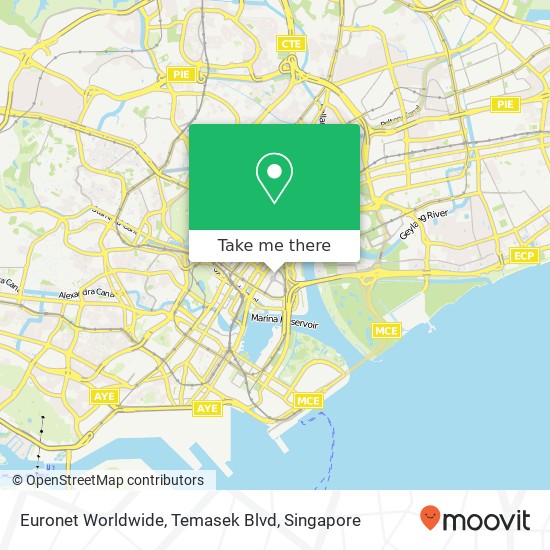 Euronet Worldwide, Temasek Blvd map