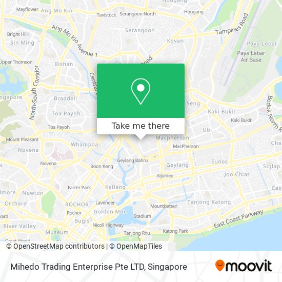 Mihedo Trading Enterprise Pte LTD map