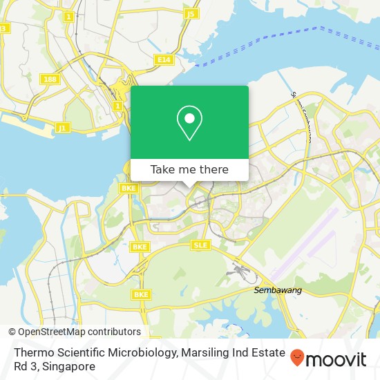 Thermo Scientific Microbiology, Marsiling Ind Estate Rd 3 map