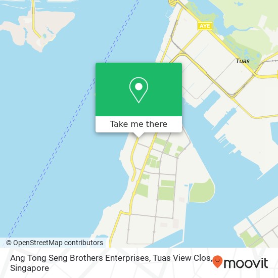 Ang Tong Seng Brothers Enterprises, Tuas View Clos map