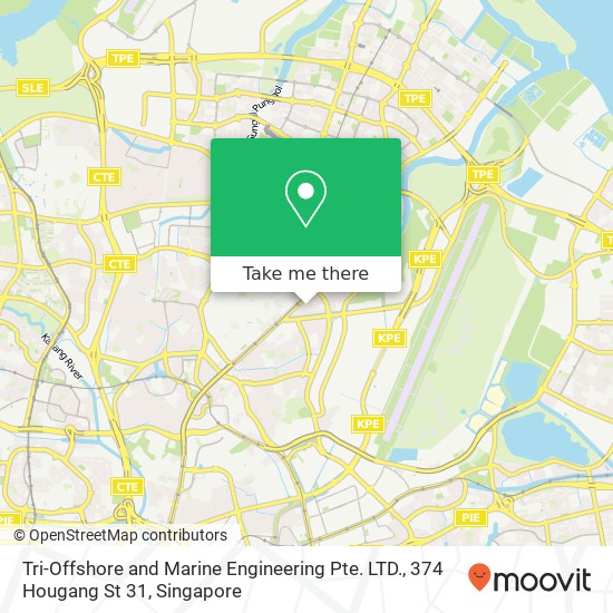 Tri-Offshore and Marine Engineering Pte. LTD., 374 Hougang St 31 map