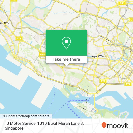 TJ Motor Service, 1010 Bukit Merah Lane 3 map