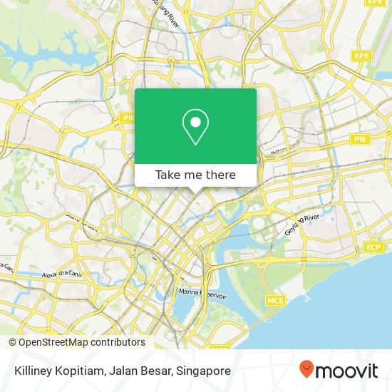 Killiney Kopitiam, Jalan Besar地图