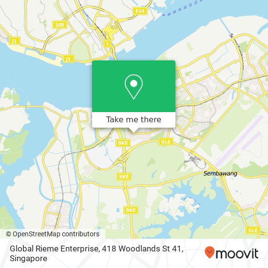 Global Rieme Enterprise, 418 Woodlands St 41 map