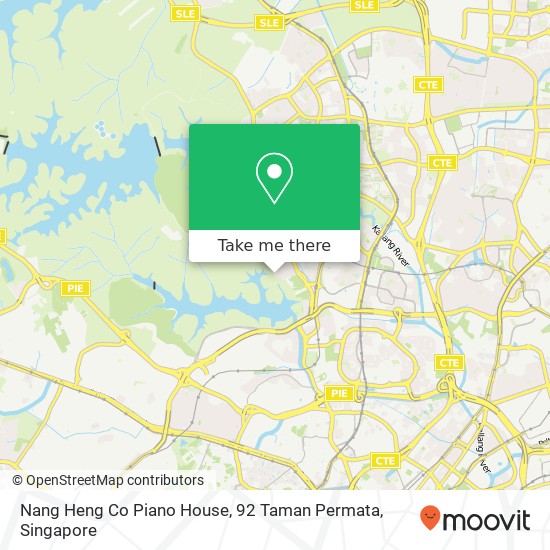 Nang Heng Co Piano House, 92 Taman Permata地图
