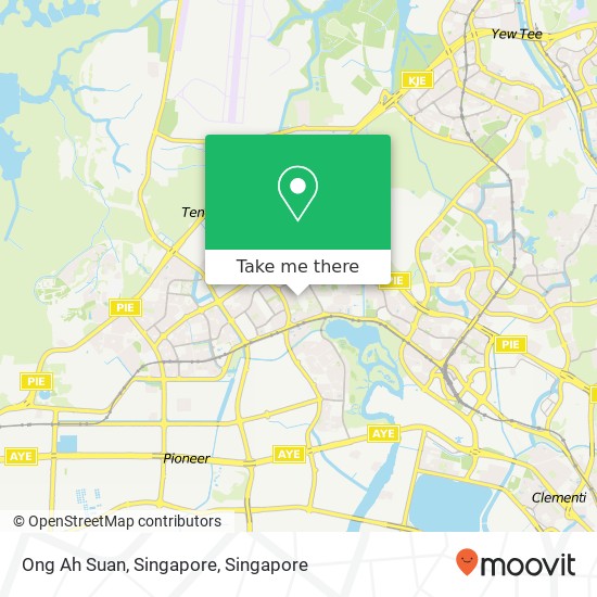 Ong Ah Suan, Singapore map