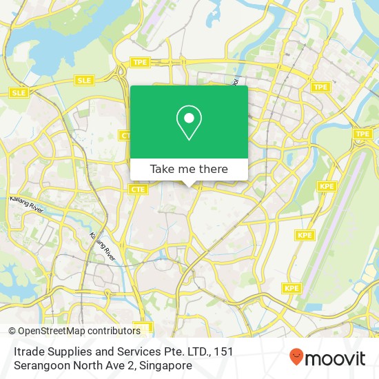 Itrade Supplies and Services Pte. LTD., 151 Serangoon North Ave 2 map