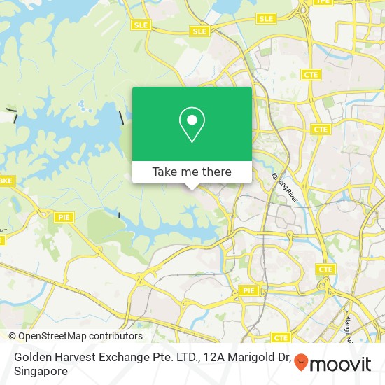 Golden Harvest Exchange Pte. LTD., 12A Marigold Dr地图