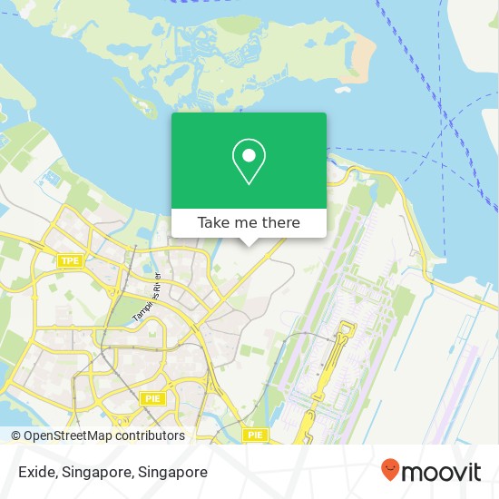 Exide, Singapore地图