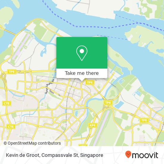 Kevin de Groot, Compassvale St map