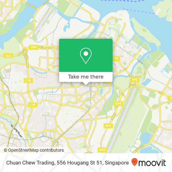 Chuan Chew Trading, 556 Hougang St 51 map