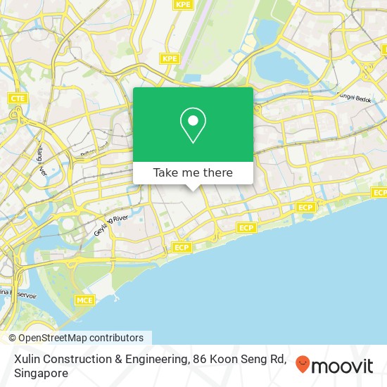 Xulin Construction & Engineering, 86 Koon Seng Rd map