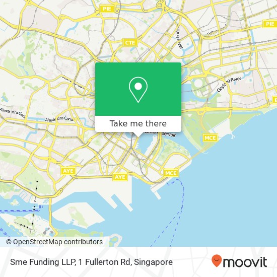 Sme Funding LLP, 1 Fullerton Rd map