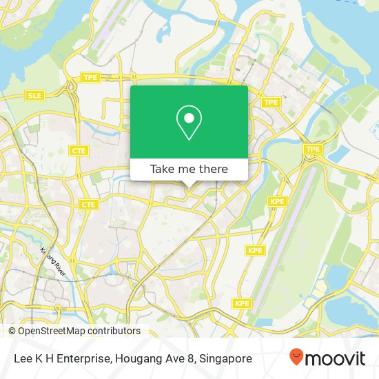 Lee K H Enterprise, Hougang Ave 8地图