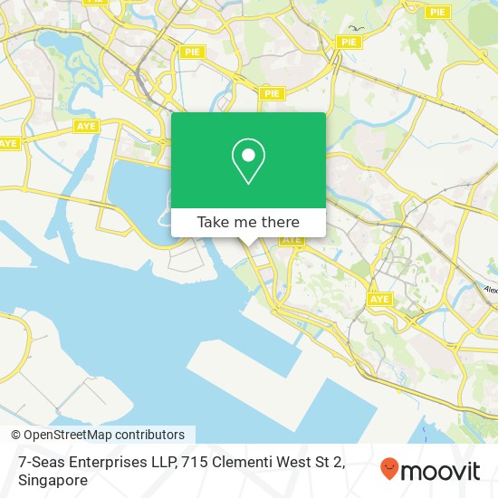 7-Seas Enterprises LLP, 715 Clementi West St 2地图