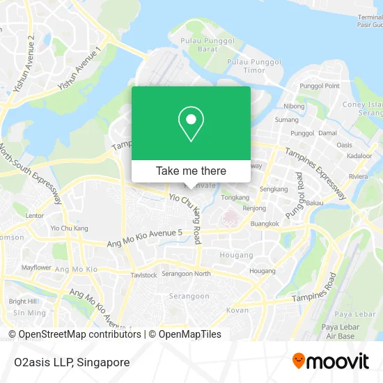 O2asis LLP map