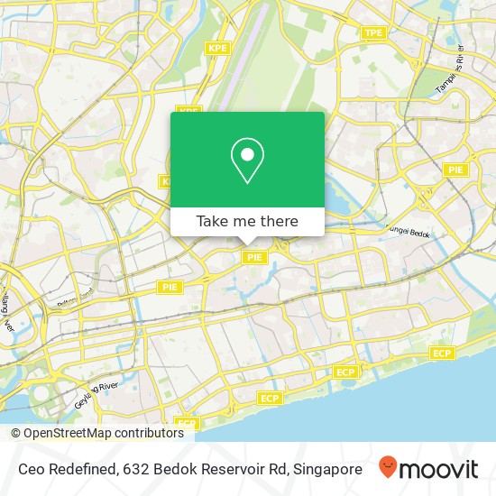 Ceo Redefined, 632 Bedok Reservoir Rd地图