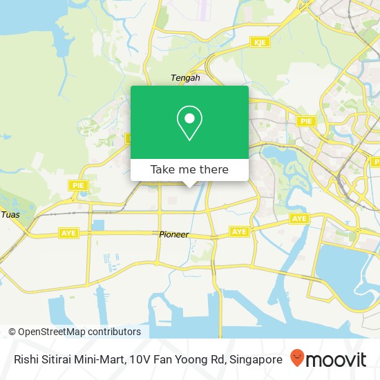 Rishi Sitirai Mini-Mart, 10V Fan Yoong Rd map