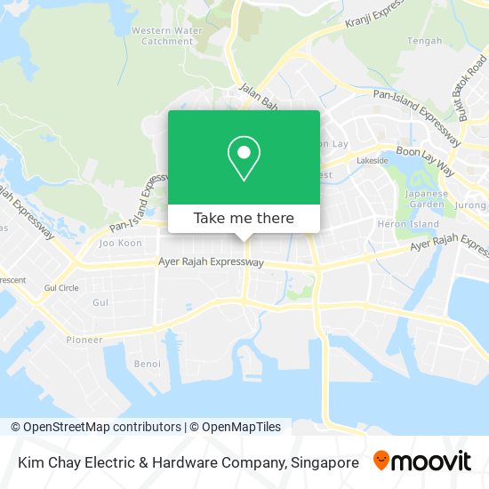 Kim Chay Electric & Hardware Company map