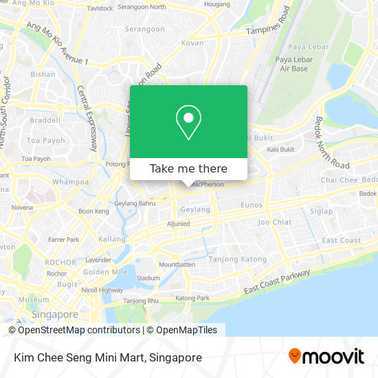 Kim Chee Seng Mini Mart map