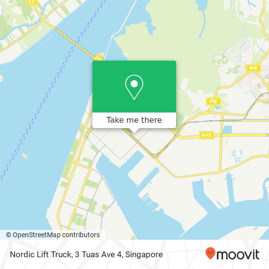 Nordic Lift Truck, 3 Tuas Ave 4 map