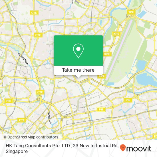 HK Tang Consultants Pte. LTD., 23 New Industrial Rd map