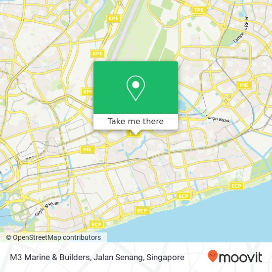 M3 Marine & Builders, Jalan Senang map