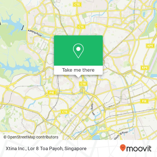 Xtina Inc., Lor 8 Toa Payoh map