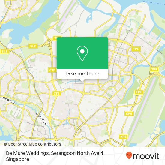 De Mure Weddings, Serangoon North Ave 4 map