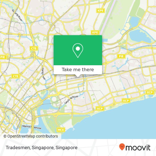 Tradesmen, Singapore map