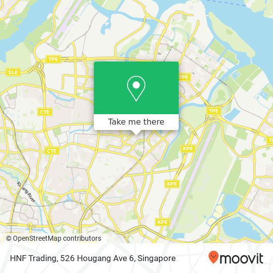 HNF Trading, 526 Hougang Ave 6地图